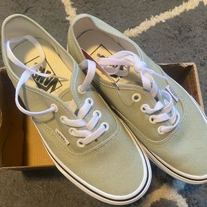 [NIB] Green Vans Sneakers